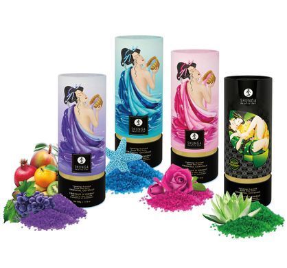 Сіль для ванни Shunga Oriental Crystals Bath Salts ORGANIC &ndash; Lotus Flower (500 г) сіль Мертвого моря SO5964 фото