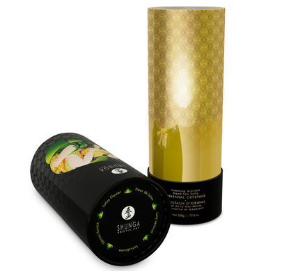 Сіль для ванни Shunga Oriental Crystals Bath Salts ORGANIC &ndash; Lotus Flower (500 г) сіль Мертвого моря SO5964 фото