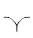 Трусики Noir Handmade P014 Dominae PVC panty with silver clasp XXL SX4227 фото 5