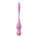 Вагінальні смарт-кульки з вібрацією Satisfyer Love Birds 1 Connect App Pink, 78 г SX0570 фото 1