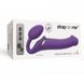 Безремінний страпон з вібрацією Strap-On-Me Vibrating Violet L, діам. 4,2 см, пульт ДК, регульований SO3826 фото 4