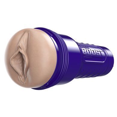Мастурбатор-вагіна Fleshlight Boost Bang Light Medium Flesh, плаваючі кільця Turbo Tech SO8155 фото
