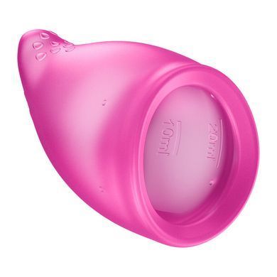 Менструальна чаша Fun Factory FUN CUP SIZE A Magenta, багаторазова, діаметр 4 см, об&rsquo;єм 20 мл SX3681 фото