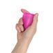 Менструальна чаша Fun Factory FUN CUP SIZE A Magenta, багаторазова, діаметр 4 см, об&rsquo;єм 20 мл SX3681 фото 4