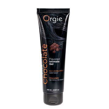 Лубрикант на водній основі Orgie Lube Tube Chocolate, 100 мл, зі смаком та ароматом шоколаду SX1512 фото