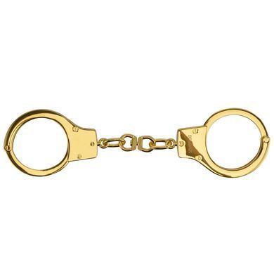 Наручники LOCKINK Pretty-sub Handcuffs, золотисті, металеві, можна відкрити без ключа SX0896 фото