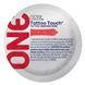 Презерватив ONE Tattoo Touch Red, 1 шт, червоний, з рельєфом у вигляді татуювання SX0756 фото 1