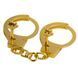 Наручники LOCKINK Pretty-sub Handcuffs, золотисті, металеві, можна відкрити без ключа SX0896 фото 1