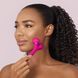 Електронний ультразвуковий ролик для обличчя GESKE Sonic Facial Roller 4в1 magenta HB0175 фото 4