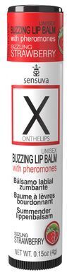 Подарунковий набір Sensuva Lips & Nips Pleasure Kit - Chocolate Strawberry 2 x 4г SX2597 фото