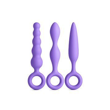 Набір анальних іграшок NS Novelties INYA - Trio Kit - Purple SX4351 фото