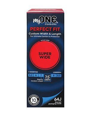 Презервативи MyONE Super Wide 10 шт, картонна коробка SX1254 фото