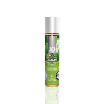 Змазка на водній основі JO H2O &mdash; Green Apple (30 мл) без цукру, рослинний гліцерин SO1481 фото