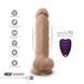 Фалоімітатор з вібрацією SilexD Vetus Vibro Flesh (MODEL 1 size 8in) + LRS, двошаровий, діам. 4,2 см SO8213 фото 7