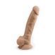 Фалоімітатор з вібрацією SilexD Vetus Vibro Flesh (MODEL 1 size 8in) + LRS, двошаровий, діам. 4,2 см SO8213 фото 4