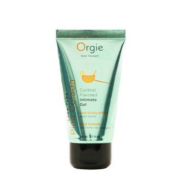 Лубрикант на водній основі Orgie Lube Tube Pina Colada, 50 мл, смак та аромат піна колади SX1516 фото