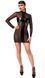 Сукня Noir Handmade F369 Crossfire Mesh & Wetlook Mini dress XL SX4102 фото 3