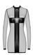 Сукня Noir Handmade F369 Crossfire Mesh & Wetlook Mini dress XL SX4102 фото 5