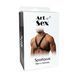 Чоловіча портупея Art of Sex - Spartacus, екошкіра, колір червоний, розмір XS-M SX3400 фото 3