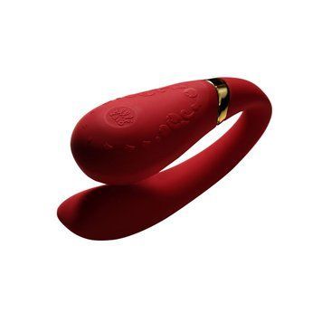 Смартвібратор для пар Zalo &mdash; Fanfan Bright Red SO6670 фото
