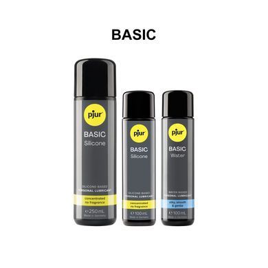 Лубрикант на силіконовій основі pjur Basic Silicone 100 мл, найкраща ціна/якість, для новачків PJ10270 фото