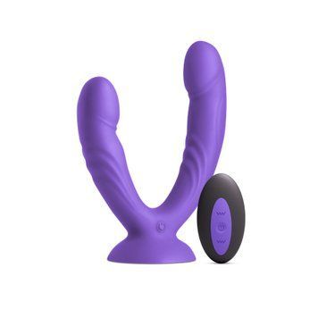 Подвійний ділдо з вібрацією NS Novelties INYA - Duet - Purple SX4340 фото