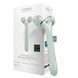 Електронний ультразвуковий ролик для обличчя GESKE Sonic Facial Roller 4в1 green HB0184 фото 1