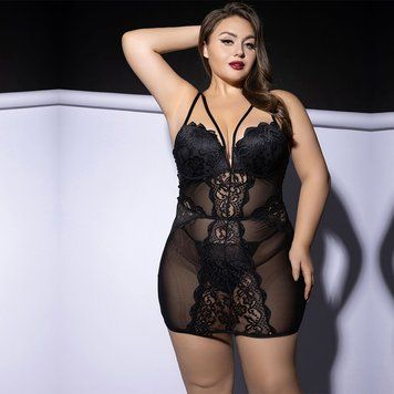 Сукня JSY P61150 Black Plus Size SX1870 фото
