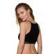 Спортивний топ з прозорою вставкою Passion PS006 TOP L, black SO4239 фото 2