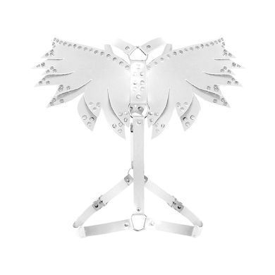 Жіноча портупея Art of Sex - Wings біла XS-M, екошкіра SX2360 фото