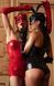 Корсет Noir Handmade F355 Red powerwetlook corset - S SX2025 фото 7