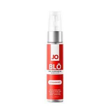 Гель для оральних пестощів JO - BLO - Strawberry 30 мл SX4600 фото