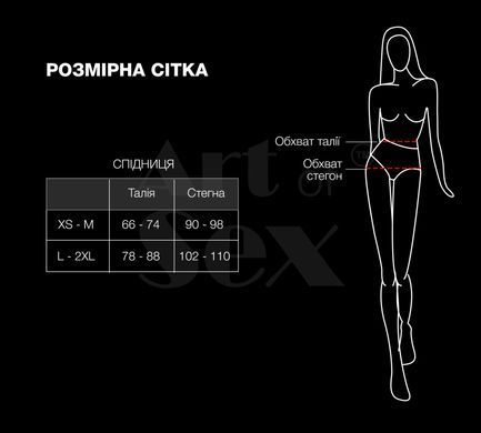 Лаковані шортики на шнурівці Art of Sex - Kylie, червоні, розмір L-2XL SX3773 фото