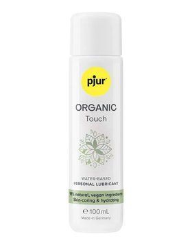 Органічний лубрикант pjur ORGANIC Touch 100 мл, водна основа, без ароматизаторів і парабенів SX3123 фото