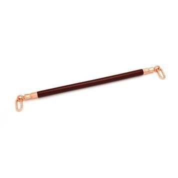 Фіксатор-розпірка для ніг або рук Liebe Seele Wine Red Spreader Bar, дерево + натуральна шкіра SO9457 фото