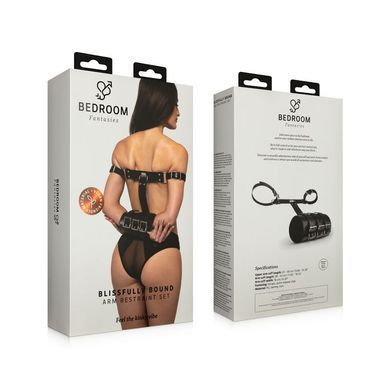 Фіксатор Bedroom Fantasies Blissfully Bound Arm Restraint Set - Black SX2220 фото
