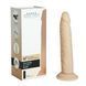 Фалоімітатор Naked Addiction &mdash; 9&Prime; Silicone Dual Density Bendable Dildo Vanilla, віброкуля в подаруно SO8906 фото 4