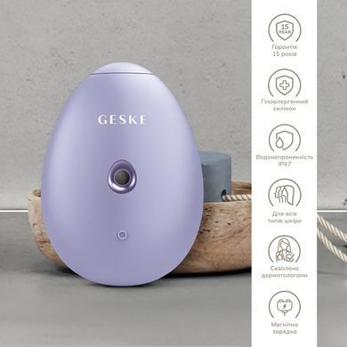 Електронний освіжувач для зволоження обличчя GESKE Facial Hydration Refresher 4в1 purple HB0167 фото