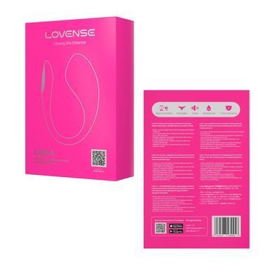 Смарт-віброяйце Lovense Lush 4, дуже потужне, швидке заряджання, LED-підсвічування SX2291 фото