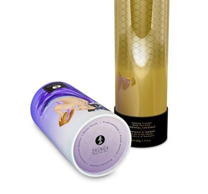 Пінлива сіль для ванни Shunga Dead Sea salt Oriental Crystals &mdash; Exotic Fruits (500 г) SO6895 фото