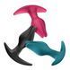 Анальна пробка Fun Factory BOOTIE FEM Black, у вигляді бутона, діаметр 2,9 см, тонкий обмежувач SX3692 фото 8