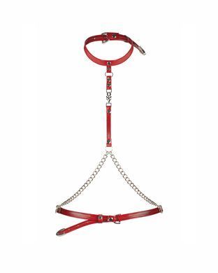 Портупея Obsessive Inferro harness top S/M/L SX3599 фото