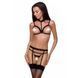 Трусики-стрепи Passion Exclusive SHELLY THONG S/M, black PS27908 фото 1