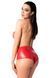 Шорти Noir Handmade F356 Red powerwetlook shorts - L SX2122 фото 4