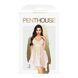 Бебі-дол з ажурним бралетом та асиметричним подолом Penthouse - Naughty Doll White S/M SO5284 фото 3