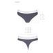 Спортивні трусики-стрінги Passion PS007 PANTIES S, dark grey SO4249 фото 5
