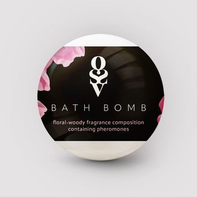 Бомбочка для ванни з феромонами Obsessive Bath bomb Floral - Woody (100 г) SX1880 фото