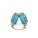 Наручники Liebe Seele Blue Lamb leather Wrist Cuffs with Velvet Lining SX4844 фото 2