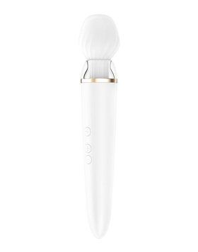 Смарт-вібромасажер зі змінною головкою Satisfyer Double Wand-er SO6135 фото