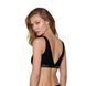 Топ з прозорою вставкою Passion PS002 TOP S, black SO4201 фото 2